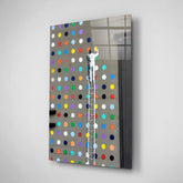 Dots Glass Art.